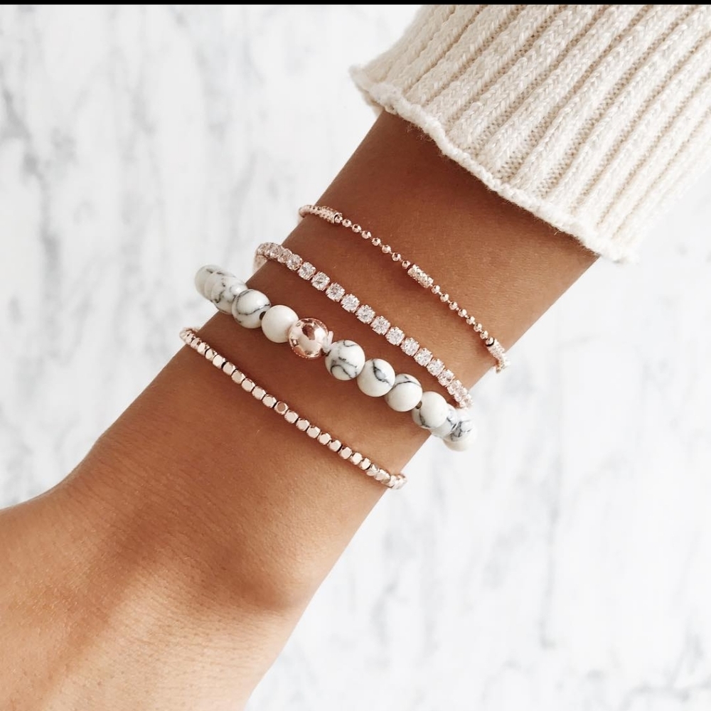 Stargaze Jewelry Crybaby Simplicity Gold Bracelet Anklet Beads Beaded